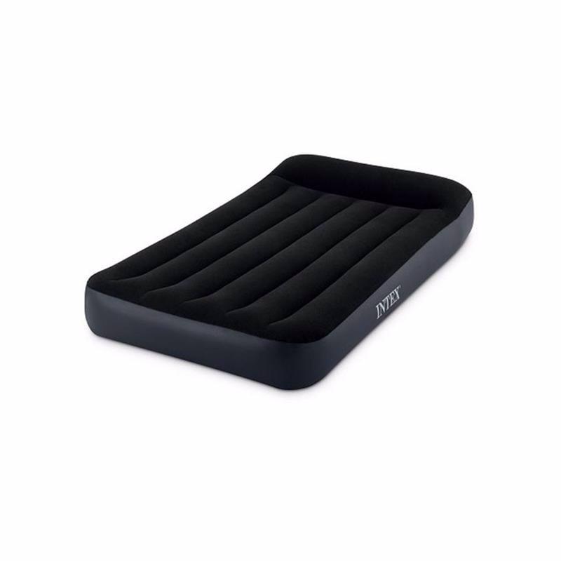 Матрац надувний Intex 64141 191x99x25 см, чорний, фото 1
