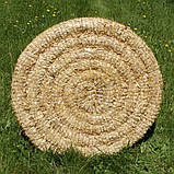 Солом'яна мішень для стрільби з лука 80 х 8 см, фото 2