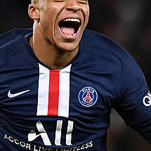 Плакат "Кіліан Мбаппе, футболіст, Kylian Mbappé", 40×60см, фото 2