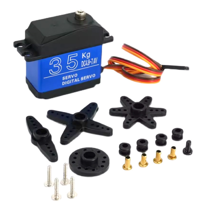 Цифровий металевий сервопривід 180° DS3235 робоче зусилля 35 кг, фото 1