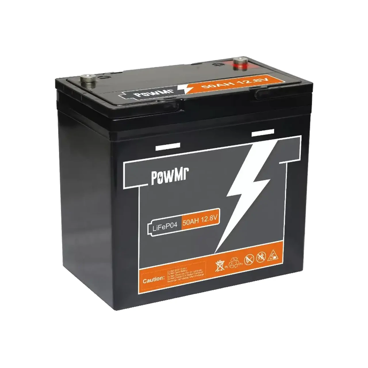 Акумуляторна батарея PowMr POW-50AH-12V 50Ah 12.8V LiFePO4
