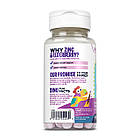 Цинк для дітей KAL Zinc Elderberry 5mg 90 таблеток Berry, фото 4