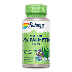 Зі пальметто Solaray Saw Palmetto Berry 580mg 100 вег. капсул