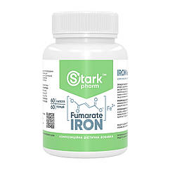 Заліза фумарат Stark Pharm Iron Fumarate 50mg 60 капсул