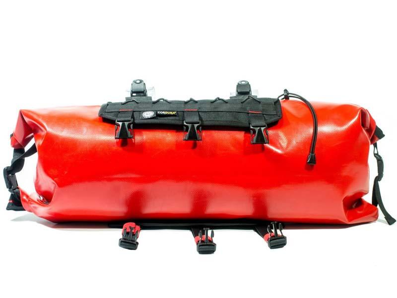 Зовнішня сумка KasyBag Handlebar Roll Road black-red