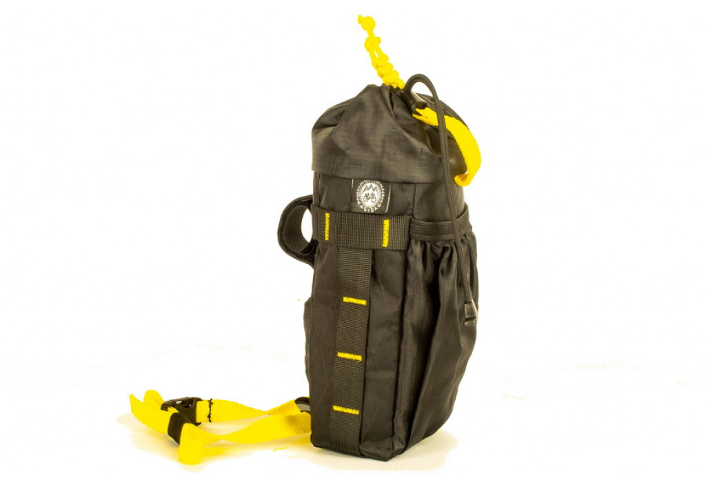 Сумка на руль KasyBag X-Pocket Pack One hand (кормушка) mini black-yellow