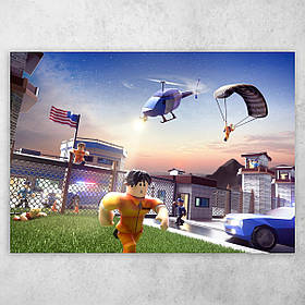 Плакат постер "Roblox / Роблокс" №17