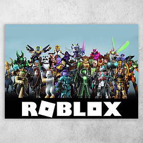Плакат постер "Roblox / Роблокс" №19