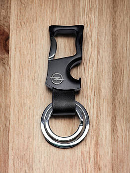 Брелок - відкривалка з карабіном Opel, брелок металевий