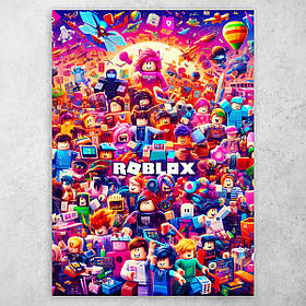 Плакат постер "Roblox / Роблокс" №20