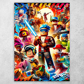 Плакат постер "Roblox / Роблокс" №22