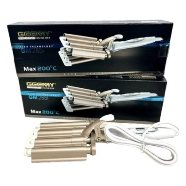 Плойка для завивки волосся пять хвиль Gemei GM2851, фото 1