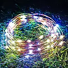 Гірлянда LED Роса, 10 м, на батарейках, Royalstar, Різнокольоровий / Світлодіодна новорічна гірлянда проволка, фото 3