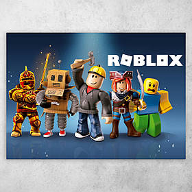 Плакат постер "Roblox / Роблокс" №24
