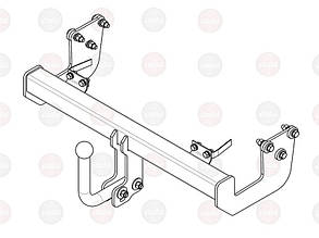 Фаркоп Mercedes Vito W638 (1996-2003)(Фаркоп Мерседес Віто 638)VasTol