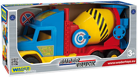 Машинка бетономішалка 57 см Super Truck Wader 36590, фото 2