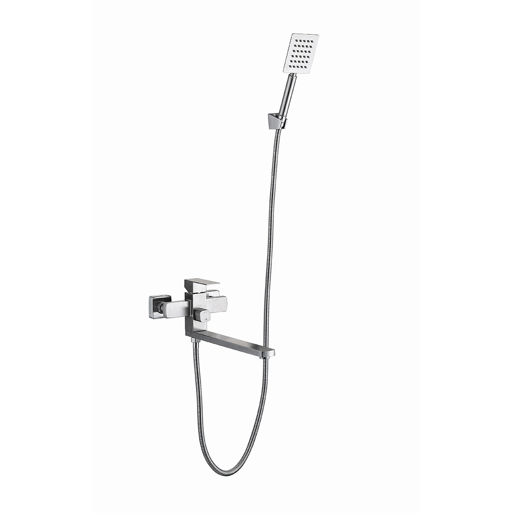 PRO7A-02 ванна одноваг. довг. поворот. вилив. нерж. сталь Ø35 (сатин34829), фото 1