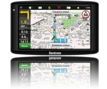 GPS навігатор Fantom PNA-50, екран 5 дюймів, фото 1