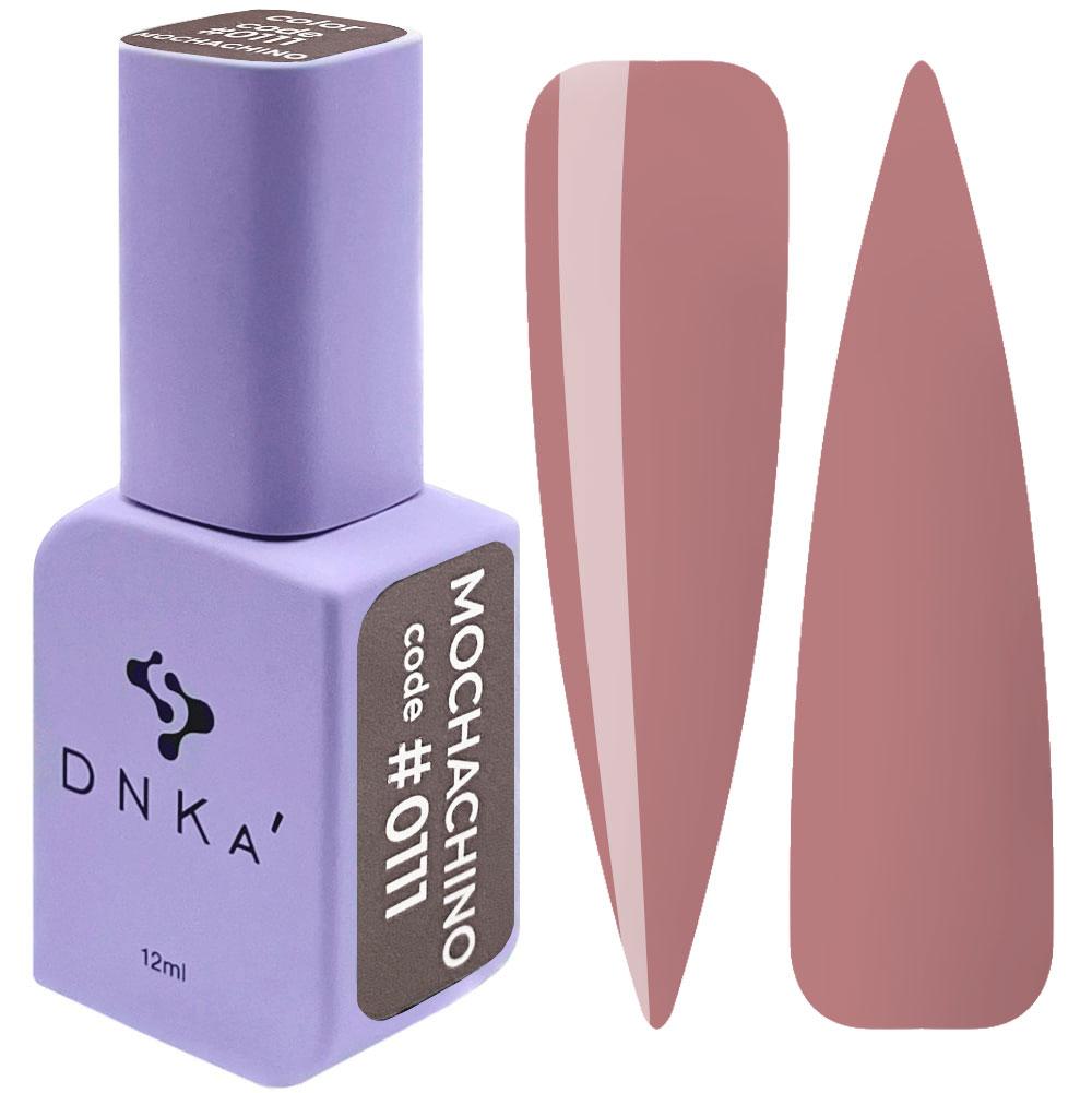 Гель-лак DNKa' Gel Polish Color Mochachino #0111, 12 мл рожево-бежевий