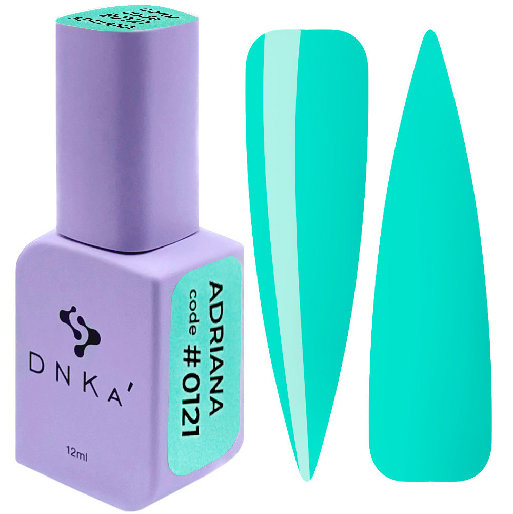 Гель-лак DNKa' Gel Polish Color Adriana #0121, 12 мл морська піна