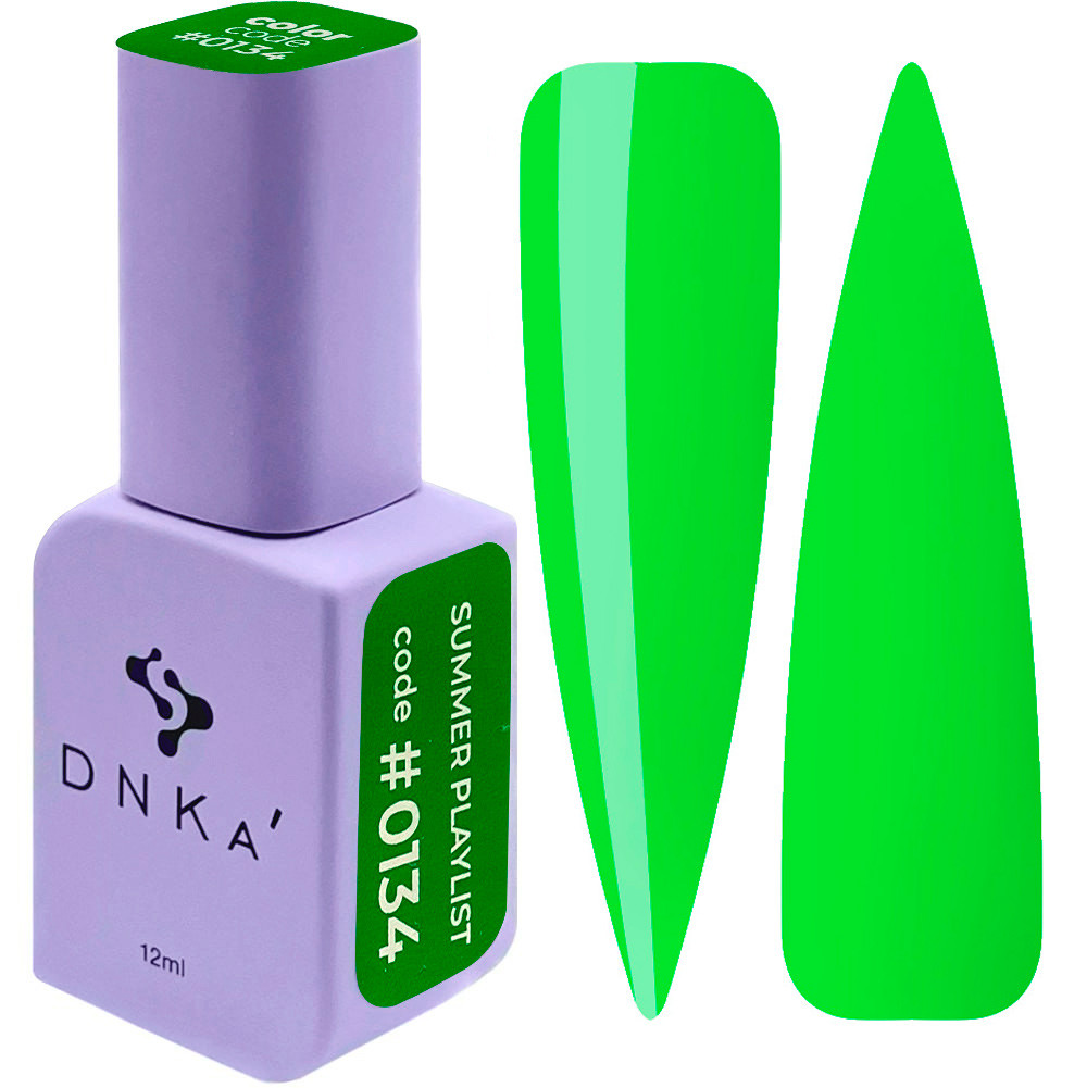 Гель-лак DNKa' Gel Polish Color Summer Playlist #0134, 12 мл