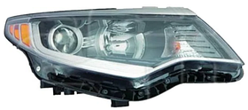 Фара права Kia Optima 16-18 LED Fps мех., жовта вставка