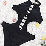 Суцільний (цільний, закритий, злитий) жіночий купальник р.S (40-42), 14070, фото 3