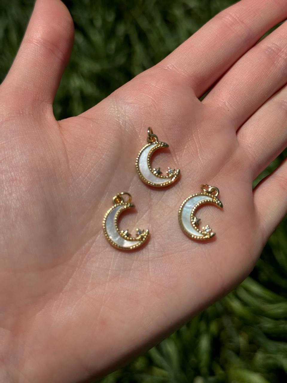 Підвіска 13*18 мм колір Золото гіпоалергенний сплав