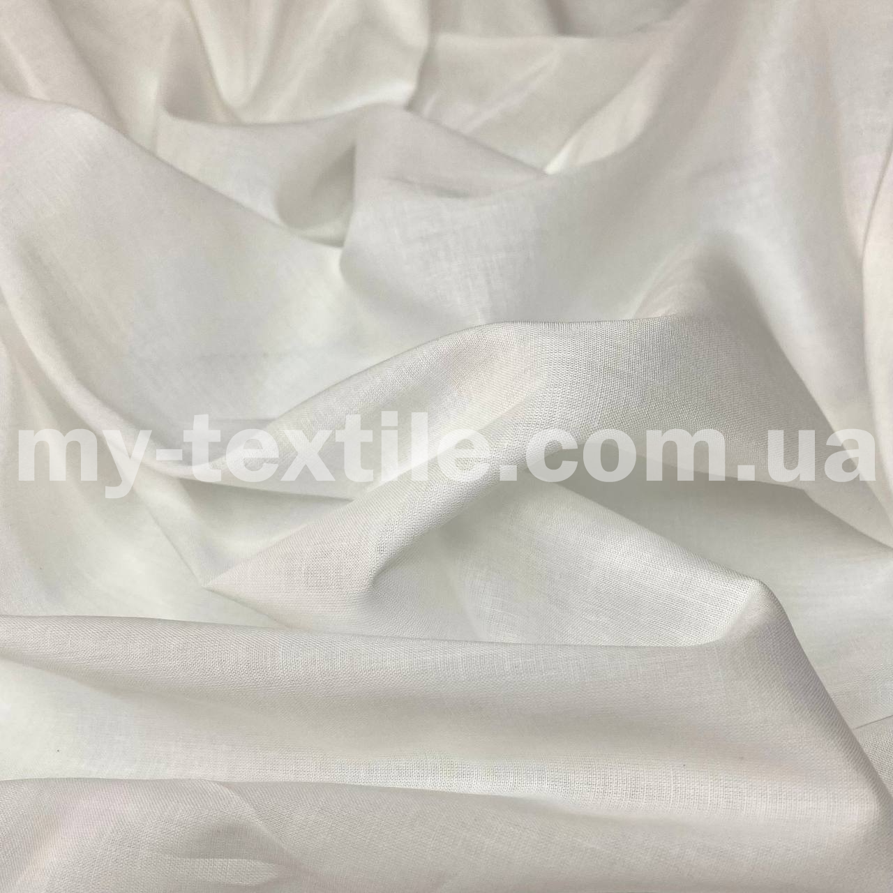 Батист тканина натуральна 80 г/м2 ширина 140 см Молоко, фото 1