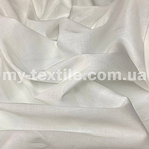 Батист тканина натуральна 80 г/м2 ширина 140 см Молоко
