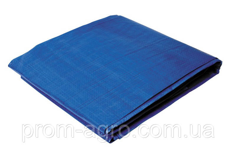 Тент 5х6 м синій  (економ)