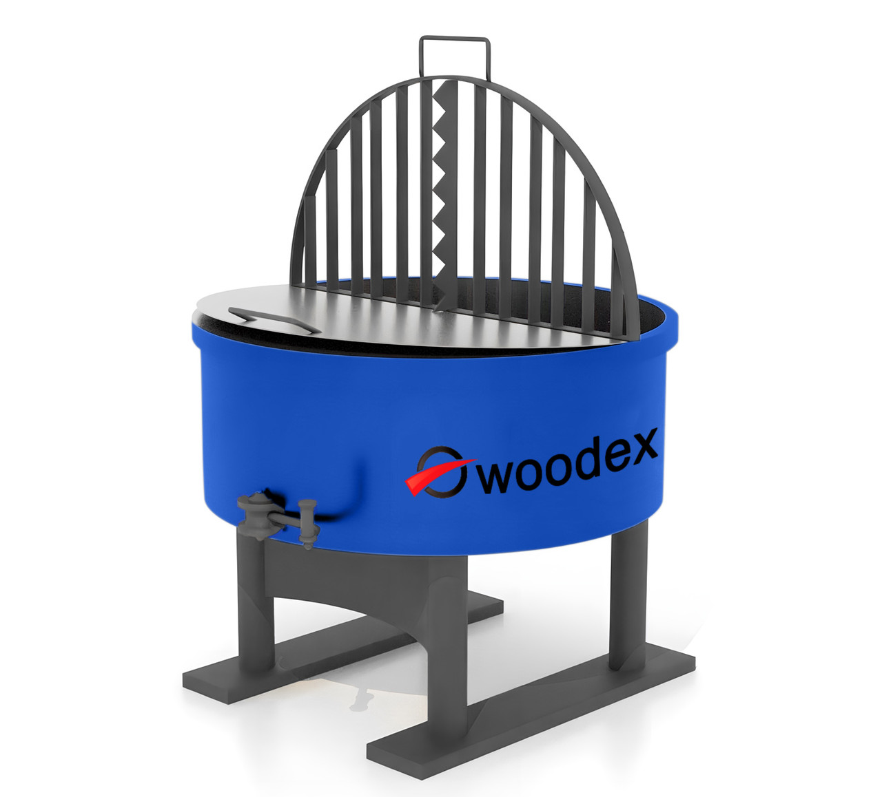 Бетонозмішувач Woodex B-200 примусового типу Так