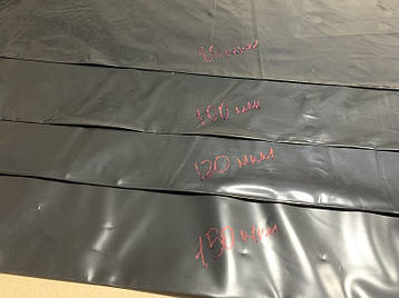 Плівка  чорна 150 мкм, 3*50 м Так, фото 2