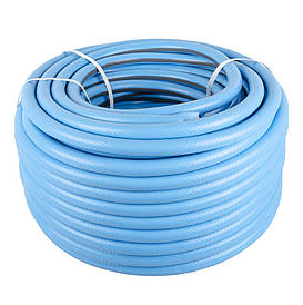 Шланг садовий "OASIS" 3/4" 50 м для поливу блакитний Так