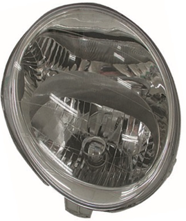 Фара ліва Daewoo Matiz M150 01-14 (H4/W5W) TYC ел., з коректором, з кришкою