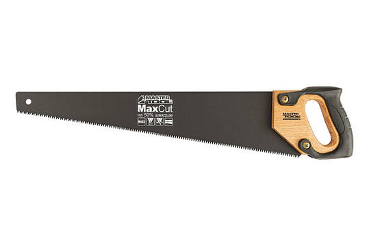 Ножівка столярна 7TPI MAX CUT тефлонове покриття 500 мм загартований зуб 3D заточування К, фото 1