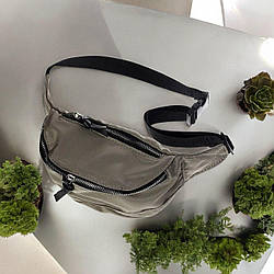 Сумочка поясна спортивна Betty Pretty з високоякісного текстилю оливкова 968TOLIVA