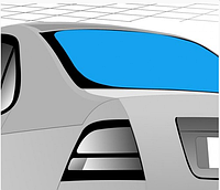 Стекло автомобильное заднее LOGAN 04-09