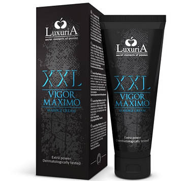 Крем для чоловіків Intimateline Luxuria Xxl Vigor Maximo Massage Cream, 75 мл Bomba💣