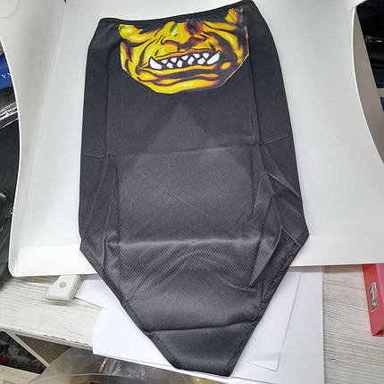 Баф бандана тактична маска захисна з малюнком. Багатофункціональний шарф, косинка, балаклава. Орк, фото 2