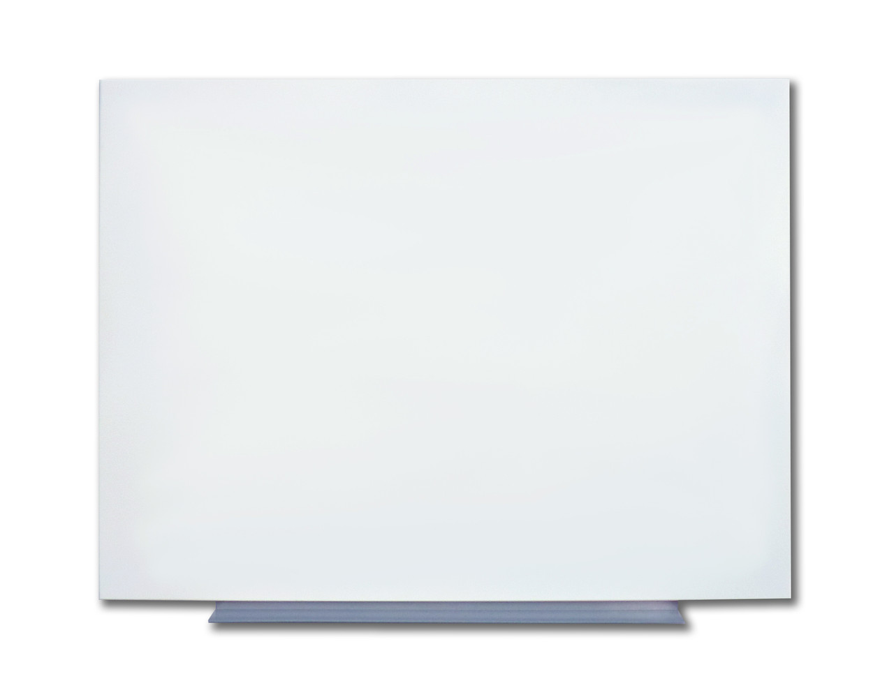 Дошка магнітно-маркерна тонка 75х100 см безрамна офісна біла настінна для маркерів магнітна