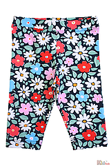 ОПТОМ Упаковка (110-116-122-128) Капрі у квіточки для дівчинки Lovetti 1111000018786