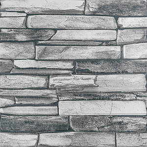 Панель стінова 3D 680х680х4мм Сірий сланець SW-00002003