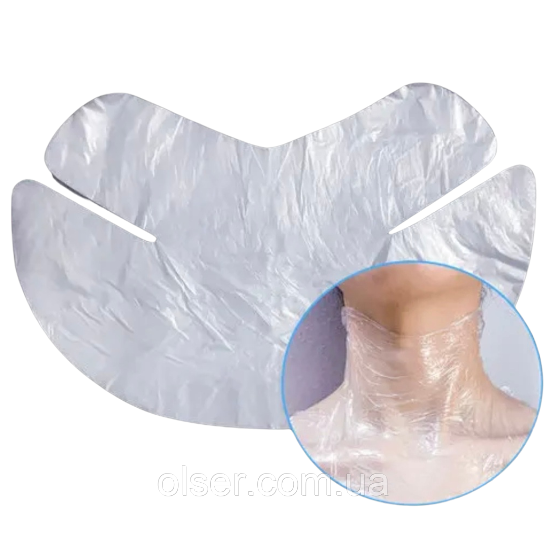 Плівка для анестезії із поліетилену на шию 100 шт.