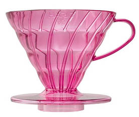 Пуровер Hario V60 02 Punch Pink