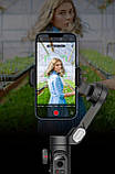Триосьовий стабілізатор AOCHUAN Professional Gimbal Stabilizer for Smartphone SMART XE Black, фото 6