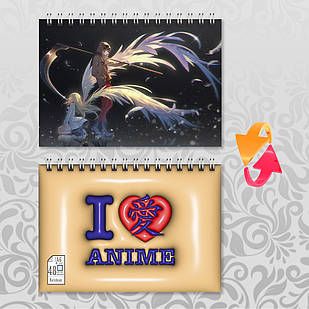 Блокнот Аніме А6 на пружині Angels Of Death / Янголи смерті 48 аркушів 004