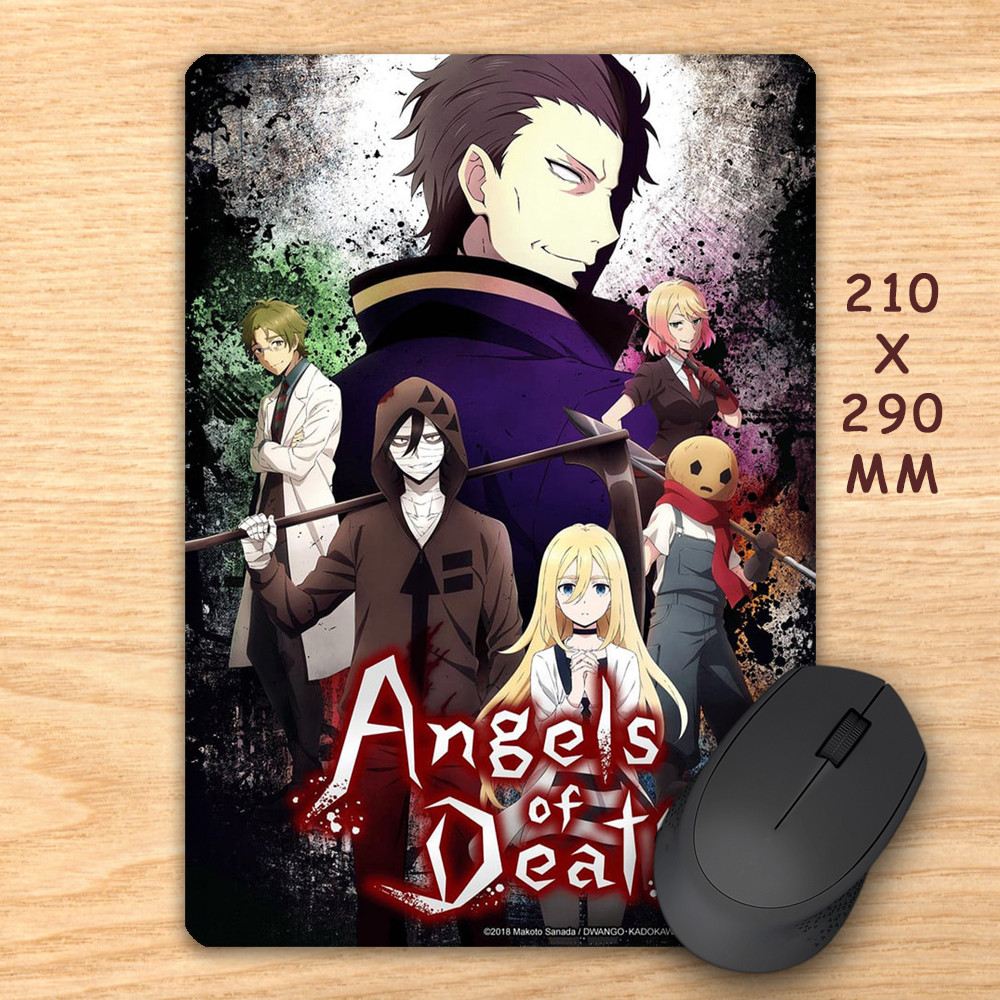 Килимок для миші 210х290 мм Angels Of Death / Янголи смерті