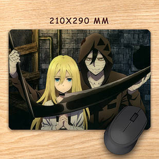 Килимок для миші 210х290 мм Angels Of Death / Янголи смерті 006