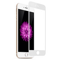 3D стекло для iphone 6+/6s+ матовое на весь экран white